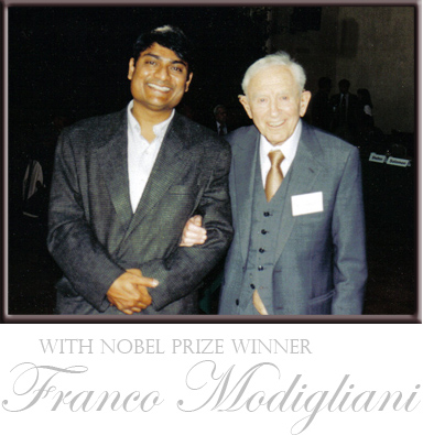 With Nobel Prize Winner Franco Modigliani